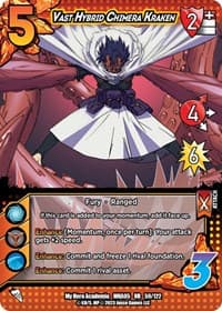 Vast Hybrid Chimera Kraken - UniVersus: My Hero Academia: Undaunted Raid - UniVersus card