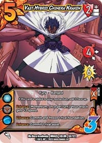 Vast Hybrid Chimera Kraken (XR) - UniVersus: My Hero Academia: Undaunted Raid - UniVersus card