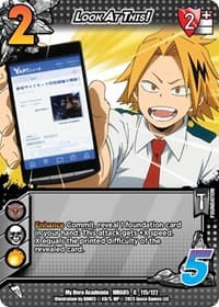 Look At This! - UniVersus: My Hero Academia: Undaunted Raid - UniVersus card