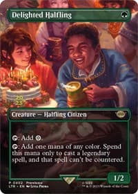 Delighted Halfling (0402) - Prerelease Cards - Magic: The Gathering card