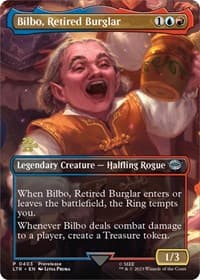Bilbo, Retired Burglar - Prerelease Cards - Magic: The Gathering card