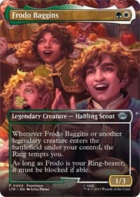 Frodo Baggins - Prerelease Cards - Magic: The Gathering card