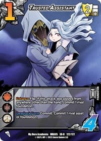 Trusted Assistant (XR) - UniVersus: My Hero Academia: Undaunted Raid - UniVersus card