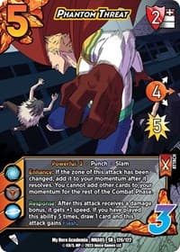 Phantom Threat - UniVersus: My Hero Academia: Undaunted Raid - UniVersus card