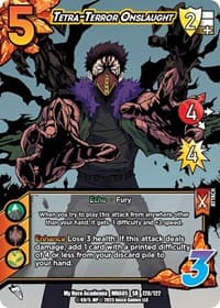 Tetra-Terror Onslaught - UniVersus: My Hero Academia: Undaunted Raid - UniVersus card