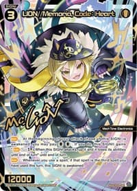 LION//Memoria, Code: Heart (SRP) - Conflated Diva - WIXOSS card