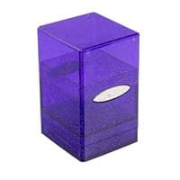 Satin Tower - Glitter Purple - Ultra Pro Deck Boxes - Deck Boxes card