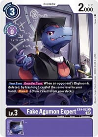 Fake Agumon Expert - Alternative Being Booster - Digimon Card Game card