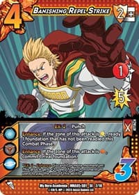 Banishing Repel Strike - UniVersus: My Hero Academia: Undaunted Raid - UniVersus card
