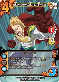 Banishing Repel Strike (XR) - UniVersus: My Hero Academia: Undaunted Raid - UniVersus card