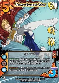 Flying Scissor Kick (XR) - UniVersus: My Hero Academia: Undaunted Raid - UniVersus card