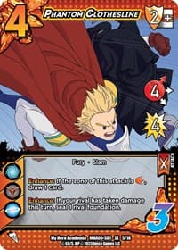 Phantom Clothesline - UniVersus: My Hero Academia: Undaunted Raid - UniVersus card