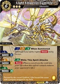 Light Emperor Lumiere - False Gods - Battle Spirits Saga card