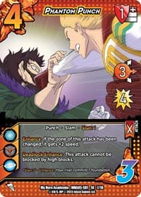 Phantom Punch - UniVersus: My Hero Academia: Undaunted Raid - UniVersus card