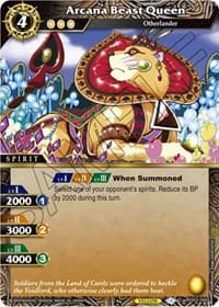 Arcana Beast Queen - False Gods - Battle Spirits Saga card