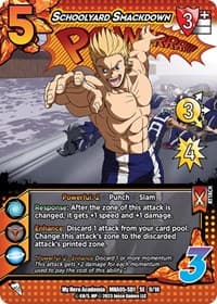 Schoolyard Smackdown - UniVersus: My Hero Academia: Undaunted Raid - UniVersus card