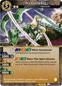 Arcana Joker - False Gods - Battle Spirits Saga card
