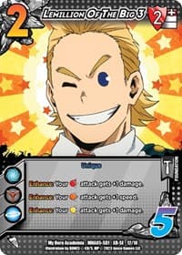 Lemillion Of The Big 3 (XR) - UniVersus: My Hero Academia: Undaunted Raid - UniVersus card