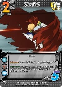 Nice Try! - UniVersus: My Hero Academia: Undaunted Raid - UniVersus card
