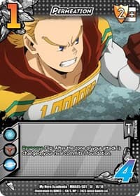 Permeation - UniVersus: My Hero Academia: Undaunted Raid - UniVersus card