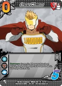 Save a Million - UniVersus: My Hero Academia: Undaunted Raid - UniVersus card