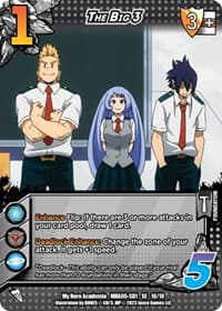 The Big 3 - UniVersus: My Hero Academia: Undaunted Raid - UniVersus card