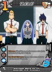 The Big 3 (XR) - UniVersus: My Hero Academia: Undaunted Raid - UniVersus card