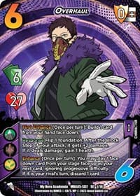 Overhaul - UniVersus: My Hero Academia: Undaunted Raid - UniVersus card