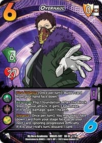 Overhaul (XR) - UniVersus: My Hero Academia: Undaunted Raid - UniVersus card