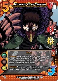 Hardened Claw Crusher - UniVersus: My Hero Academia: Undaunted Raid - UniVersus card