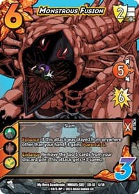 Monstrous Fusion (XR) - UniVersus: My Hero Academia: Undaunted Raid - UniVersus card