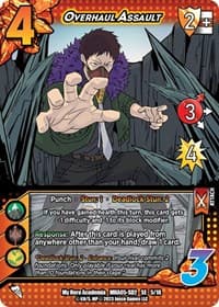 Overhaul Assault - UniVersus: My Hero Academia: Undaunted Raid - UniVersus card
