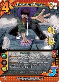 Stalagmite Piercer - UniVersus: My Hero Academia: Undaunted Raid - UniVersus card