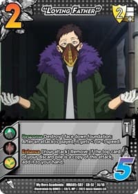 "Loving Father" (XR) - UniVersus: My Hero Academia: Undaunted Raid - UniVersus card