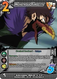 Monstrous Ferocity - UniVersus: My Hero Academia: Undaunted Raid - UniVersus card