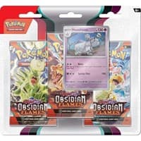 Obsidian Flames 3 Pack Blister [Houndstone] - SV03: Obsidian Flames - Pokemon card