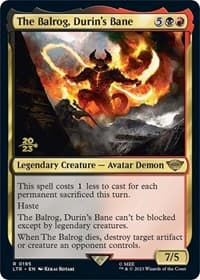 The Balrog, Durin's Bane - Prerelease Cards - Magic: The Gathering card