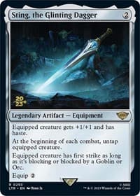 Sting, the Glinting Dagger - Prerelease Cards - Magic: The Gathering card