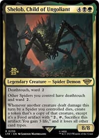 Shelob, Child of Ungoliant - Prerelease Cards - Magic: The Gathering card