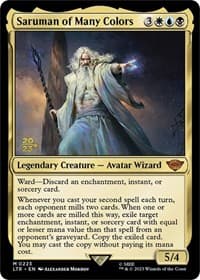 Saruman of Many Colors - Prerelease Cards - Magic: The Gathering card