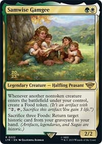 Samwise Gamgee - Prerelease Cards - Magic: The Gathering card