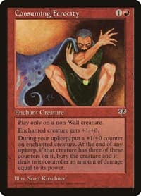 Consuming Ferocity - Mirage - Magic: The Gathering card