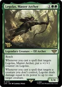 Legolas, Master Archer - Prerelease Cards - Magic: The Gathering card