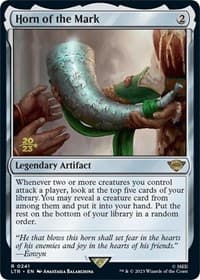 Horn of the Mark - Prerelease Cards - Magic: The Gathering card