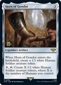 Horn of Gondor - Prerelease Cards - Magic: The Gathering card