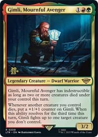 Gimli, Mournful Avenger - Prerelease Cards - Magic: The Gathering card