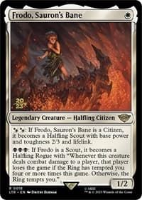 Frodo, Sauron's Bane - Prerelease Cards - Magic: The Gathering card