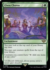 Elven Chorus - Prerelease Cards - Magic: The Gathering card