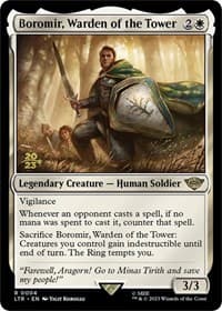 Boromir, Warden of the Tower - Prerelease Cards - Magic: The Gathering card