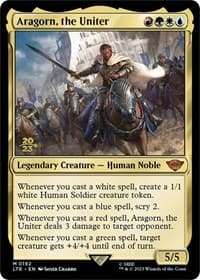 Aragorn, the Uniter - Prerelease Cards - Magic: The Gathering card
